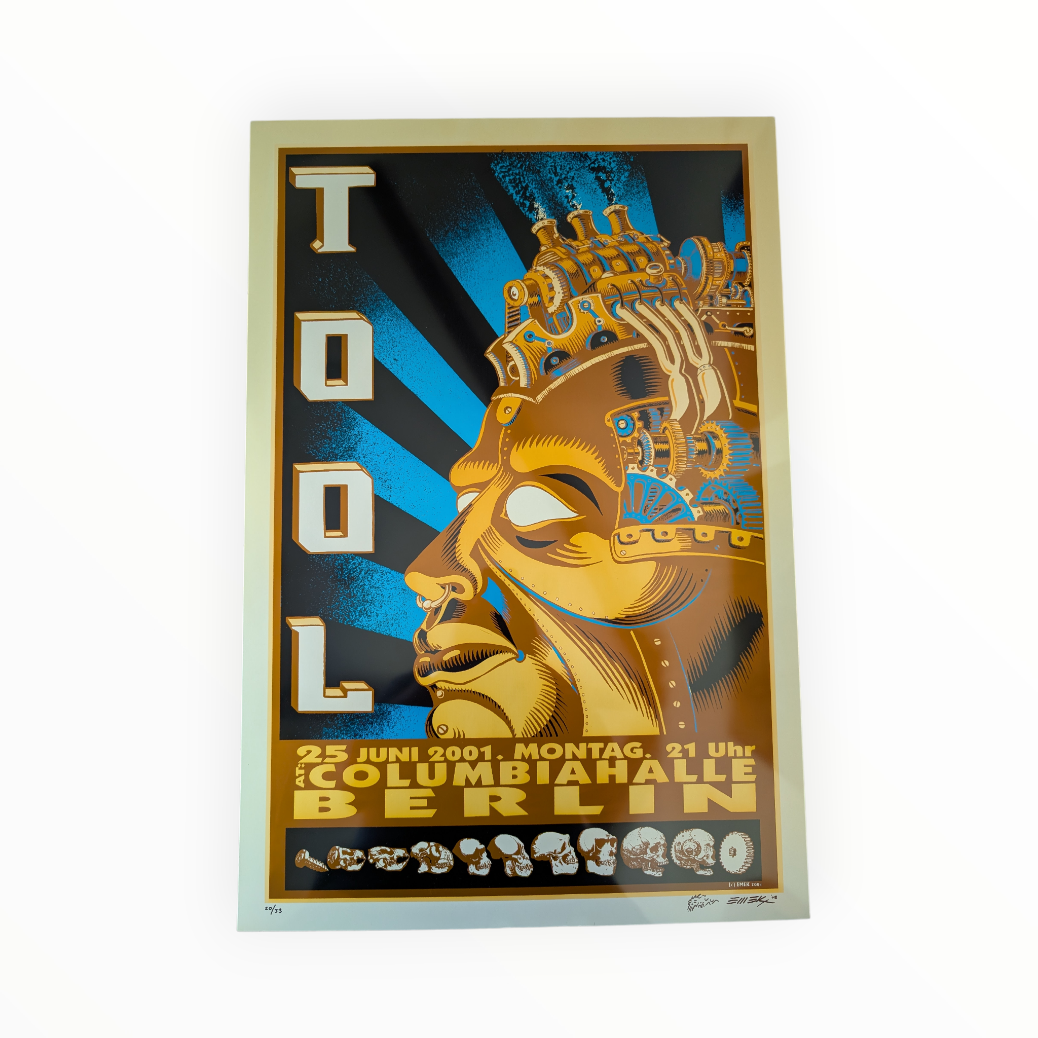 Tool Berlin 2001 Emek Full Size Anodized Aluminum 20/33