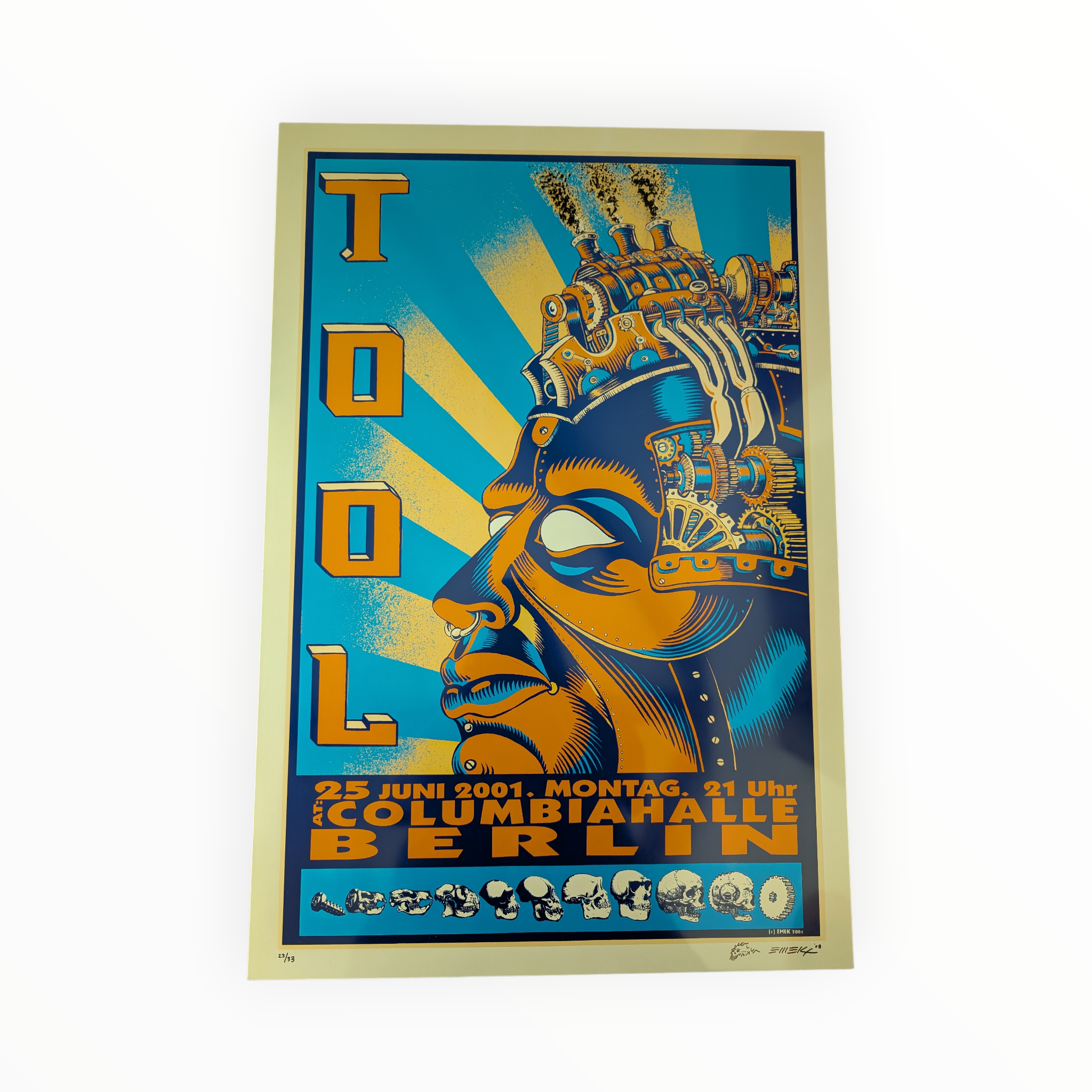Tool Berlin 2001 Emek Full Size Anodized Aluminum 23/33