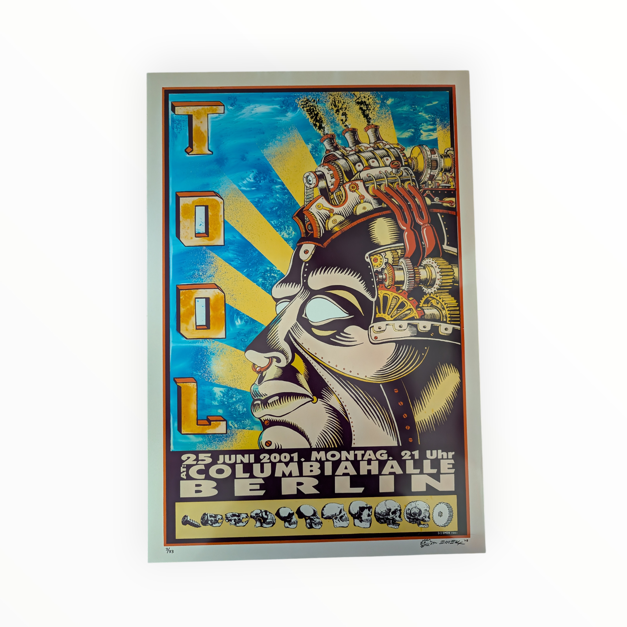 Tool Berlin 2001 Emek Full Size Anodized Aluminum 3/33