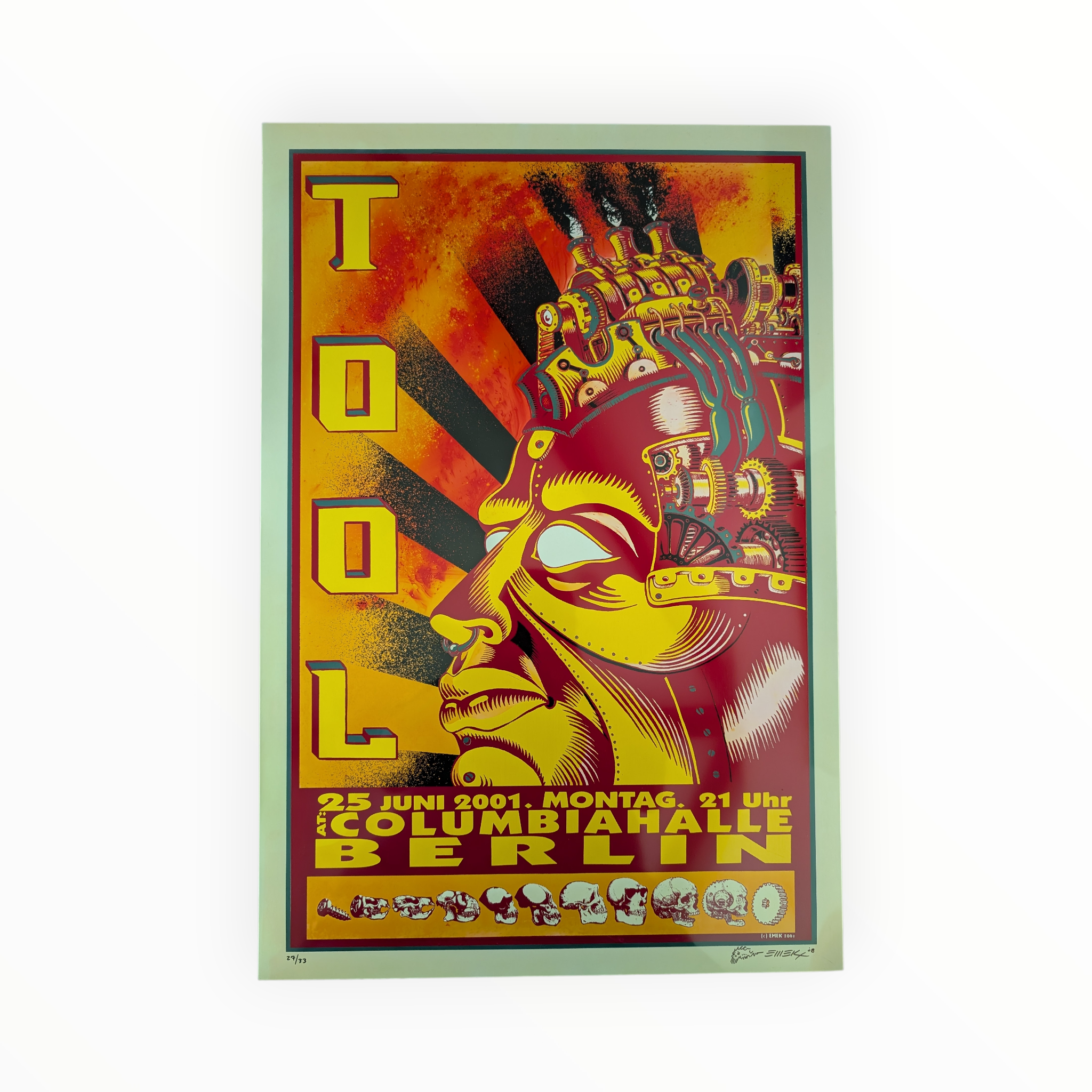 Tool Berlin 2001 Emek Full Size Anodized Aluminum 27/33